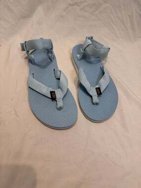 Teva 1003986 Light Blue Ankle Strap Sport Sandals Women's sz 7 / 38